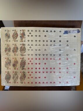 Vintage Italian Original Playing Cards Uncut Pignalosa Napoli Rampe Brancaccio